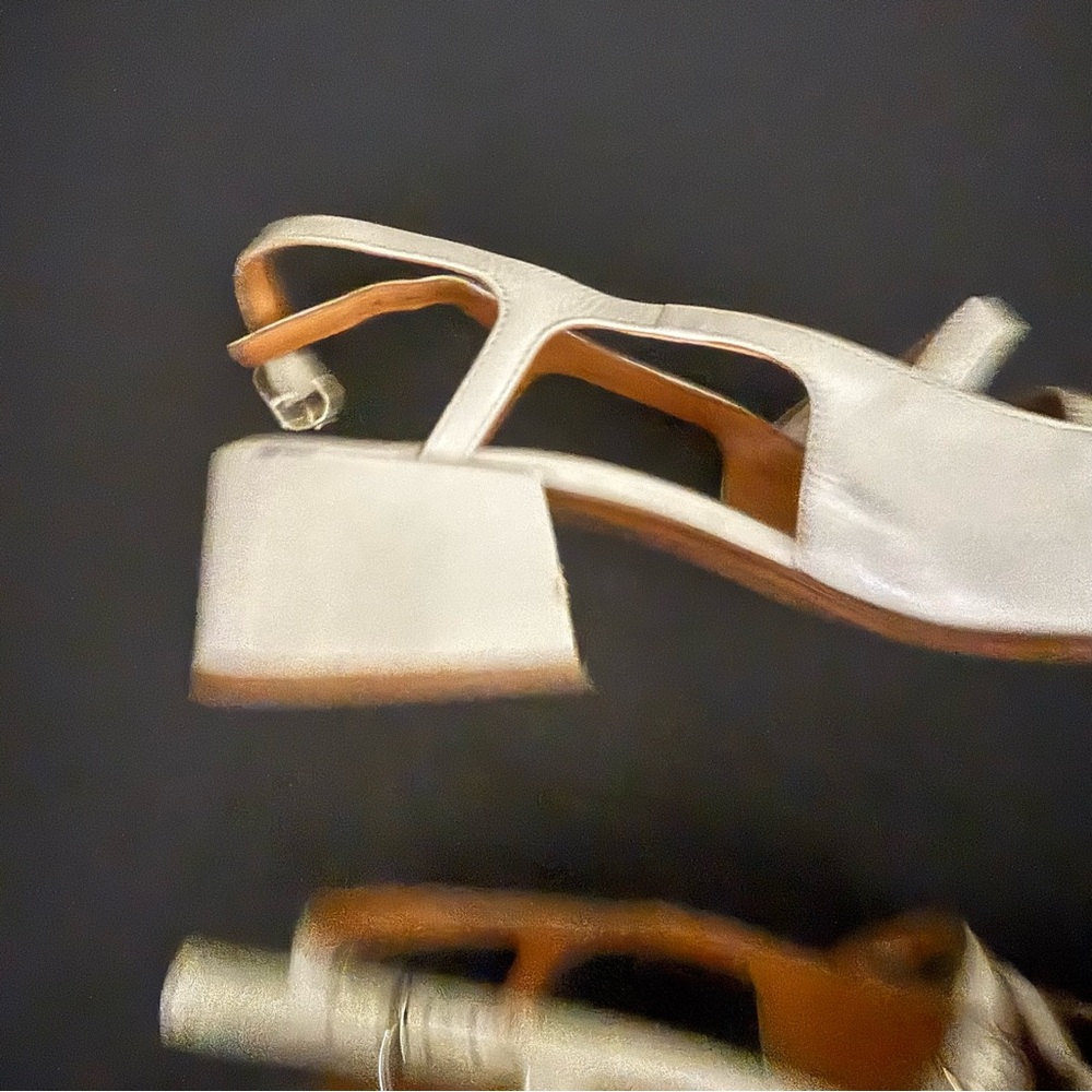 Sezane Paula Babies Shoes Cream Patent leather size 38 7.5 - Picture 10 of 12